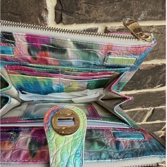 🎄🎁Brahmin Mina- Impression Colorful Women's Crossbody Bag - Picture 6 of 7